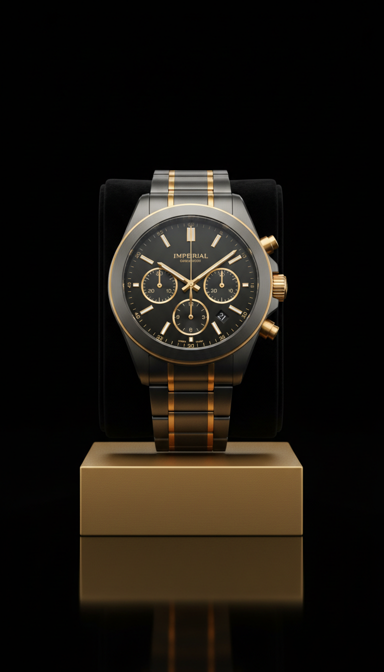Imperial Chronograph Gold Detailing