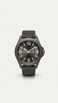 Graphite-cased sports watch