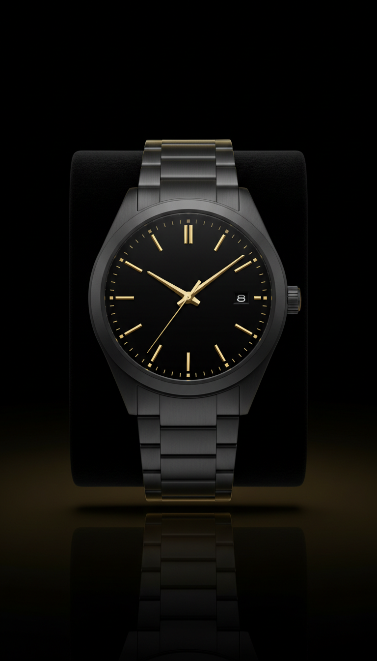 Midnight Slate Automatic Exhibition Caseback